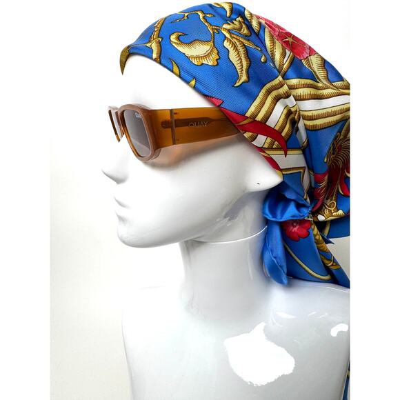 QUAY, NO ENVY, NWOT’s Caramel Rectangular Sunglasses - Picture 8 of 9